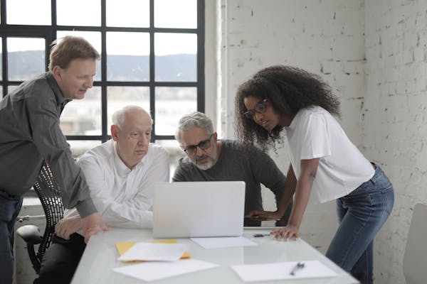 a lending company discussing the LTARV with their clients