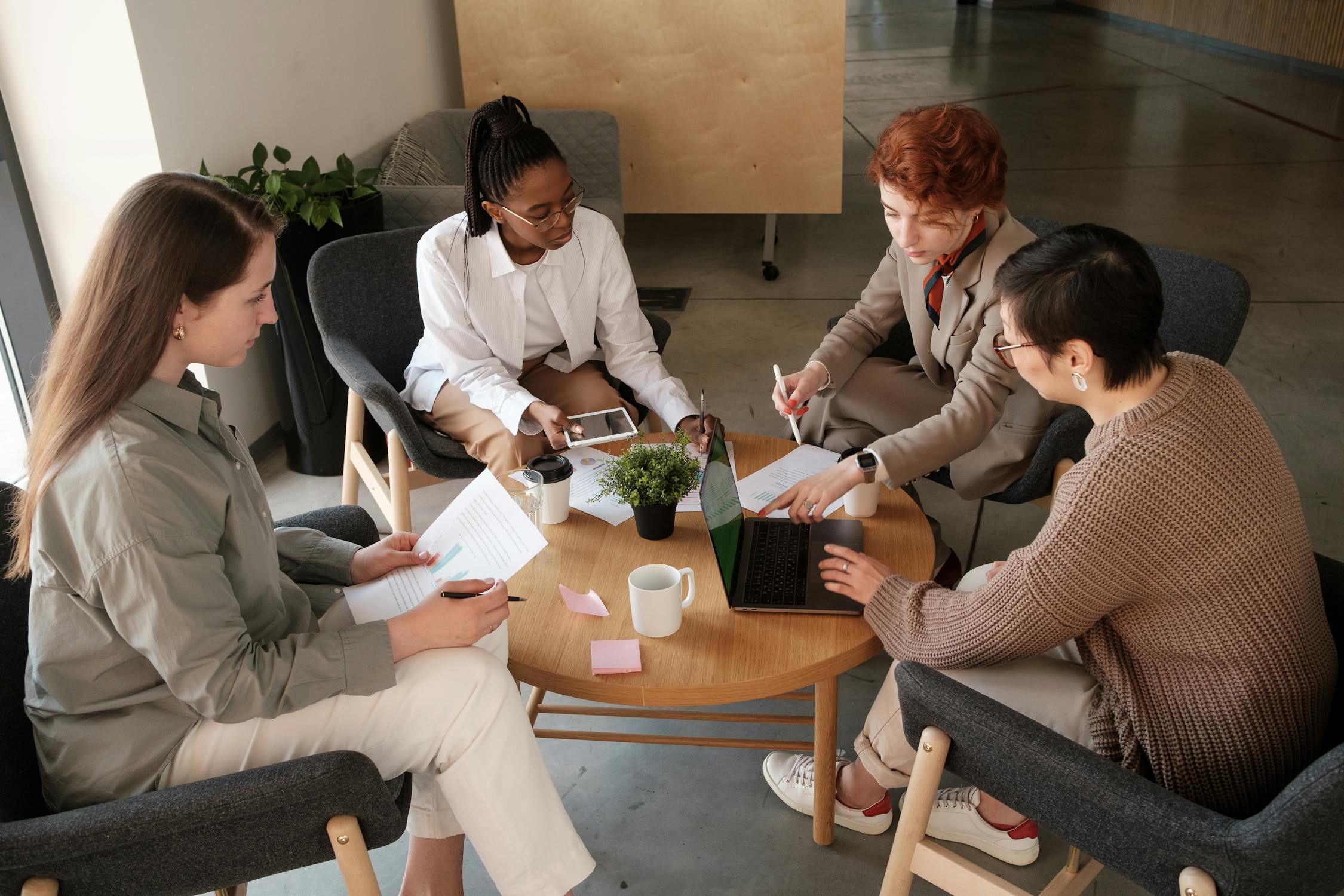 real estate investors discussing their rental yield